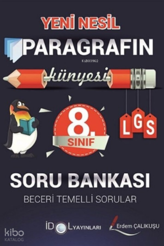 8. Sınıf Yeni Nesil Paragraf Künyesi Soru Bankası İdol Yayınları