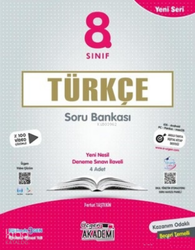8. Sınıf - Yeni Seri TÜRKÇE - Soru Bankası