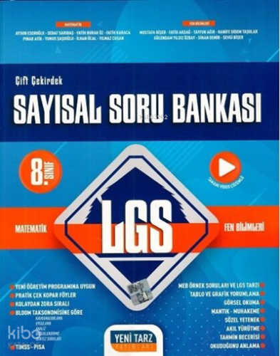 8.Sınıf Yeni Tarz S.B. Sayısal Soru Bankası - 2022