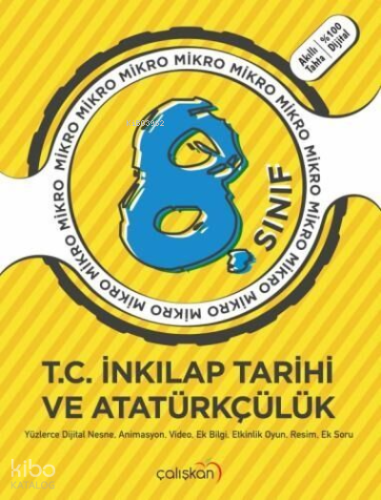 8.Snf. Mikro Konu Tarama Paketi / TC İnkılap Tarihi ve Atatürkçülük (8'li)