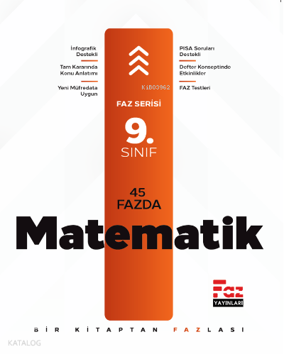 9. Sınıf 45 Fazda Matematik
