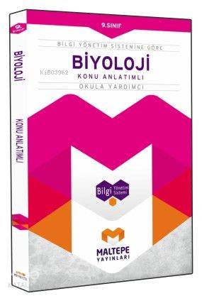 9. Sınıf Biyoloji Konu Anlatımlı Okula Yardımcı
