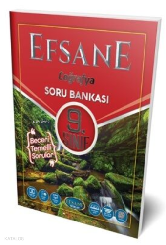 9.Sınıf Coğrafya Soru Bankası Efsane Yayınları