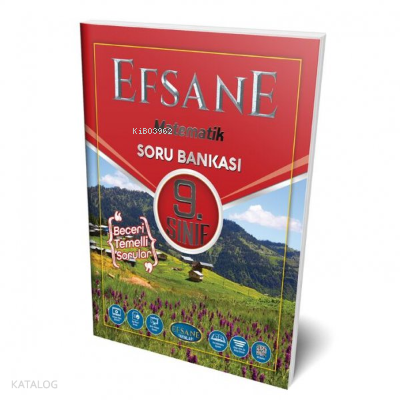 9.Sınıf Matematik Soru Bankası Efsane Yayınları
