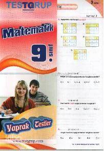 9. Sınıf| Matematik; Yaprak Testler