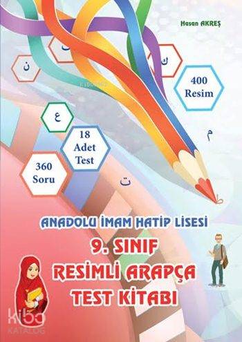 9. Sınıf Resimli Arapça Test Kitabı