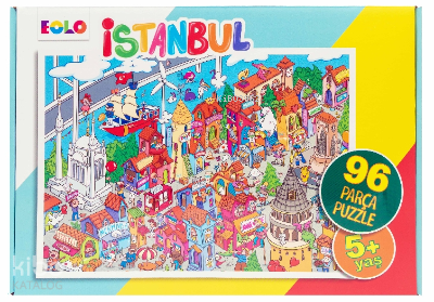 96 Parça Yer Puzzle – İstanbul