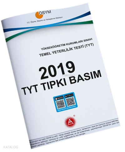 A Yayınları Tyt 2019 Tıpkı Basım -2021