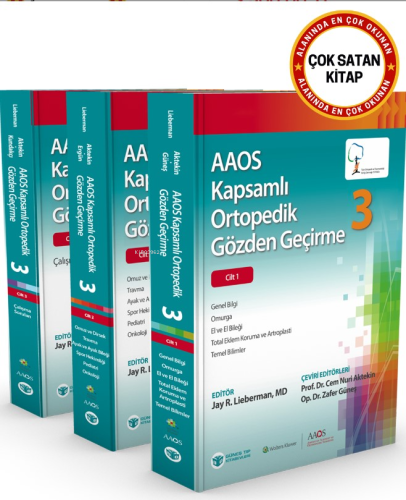 AAOS Kapsamlı Gözden Geçirme - 3 Cilt - Kitapiks.com