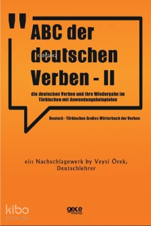 ABC Der Deutschen Verben - II; Die Deutschen Verben Und İhre Wiedergab