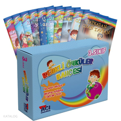 Açı Yayınları 3. Sınıf Renkli Öyküler Bahçesi