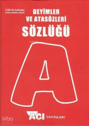 Açı Yayınları Atasözleri Ve Deyimler