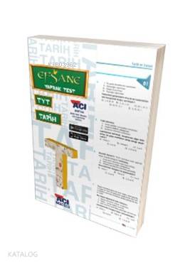Açı Yayınları TYT Efsane Tarih Çek Kopart Yaprak Test