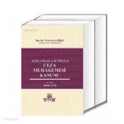 Açıklamalı-İçtihatlı Ceza Muhakemesi Kanunu (2 Cilt Takım)