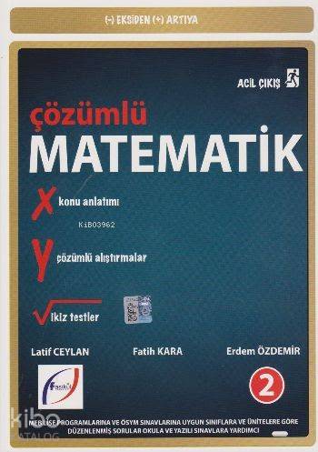 Acil Çıkış Çözümlü Matematik 2