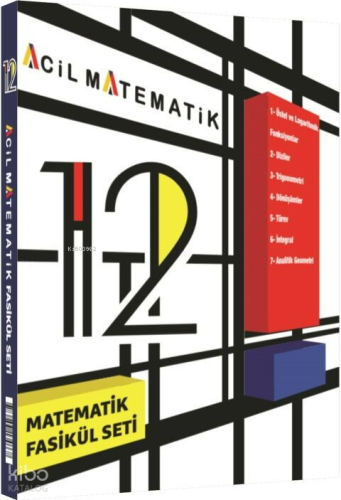 Acil Yayınları 12. Sınıf Matematik 6 Fasikül Set