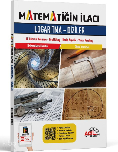 Acil Yayınları Matematiğin İlacı TYT Acil Matematik Logaritma Diziler