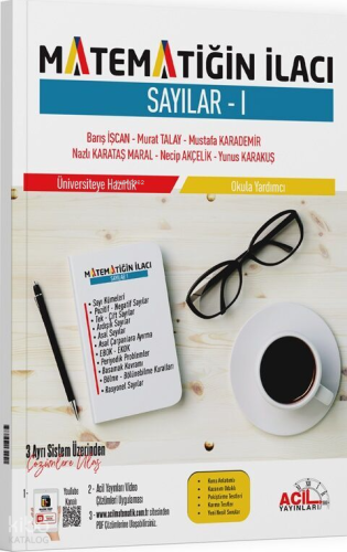 Acil Yayınları Matematiğin İlacı TYT Acil Matematik Sayılar 1