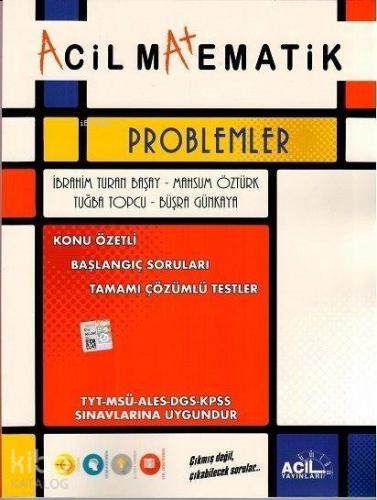 Acil Yayınları TYT Matematik Acil Problemler Acil