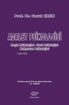 Adalet Psikolojisi - Kitapiks.com