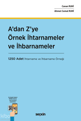 A'dan Z'ye Örnek İhtarnameler ve İhbarnameler (Ciltli)