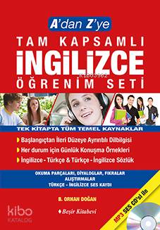 A'dan Z'ye Tam Kapsamlı İngilizce Öğrenim Seti