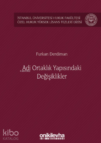 Adi Ortaklık Yapısındaki Değişiklikler