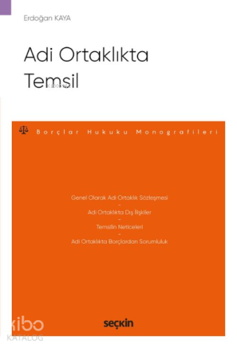Adi Ortaklıkta Temsil
