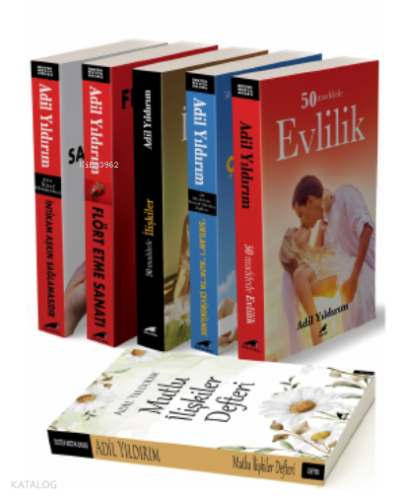 Adil Yıldırım Defter Hediyeli Kitap Seti (5 Kitap)