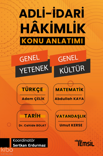 Adli - İdari Hâkimlik Genel Yetenek - Genel Kültür Konu Anlatımı