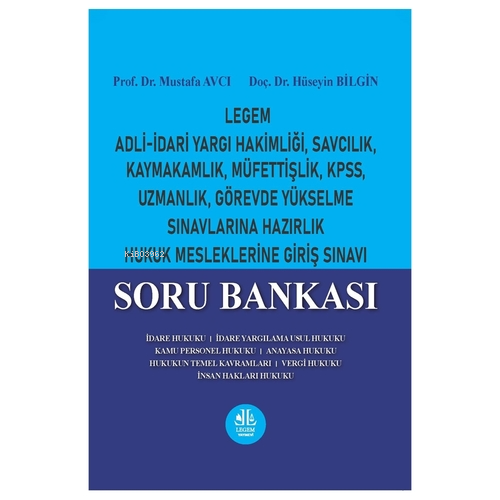 Adli-idari Yargı Hakimliği, Savcılık, Kaymakamlık Soru Bankası