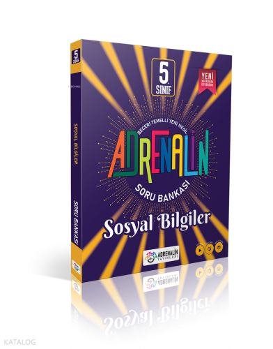 Adrenalin Yayınları 5.Sınıf Sosyal Billimler Soru Bankası