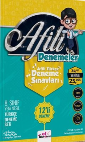 Afili Denemeler;Afili Türkçe Deneme Sınavları