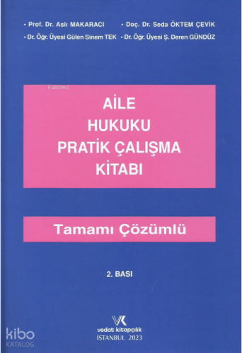 Aile Hukuku Pratik Çalışma Kitabı