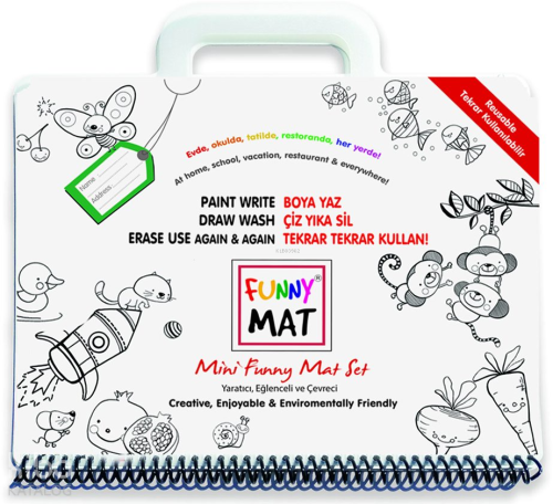 Akademi Çocuk Funny Mat - Mini Set - Eğitim Serisi