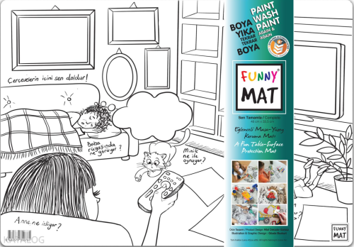 Akademi Çocuk Funny Mat - Sen Tamamla
