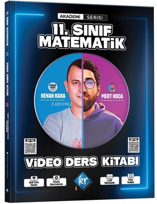 Kr Akademi Kenan Kara & Mert Hoca 11. Sınıf Matematik Video Ders Kitabı