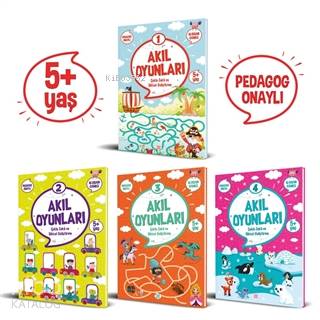 Akıl Oyunları Serisi (5+ Yaş) (4 Kitap Takım)