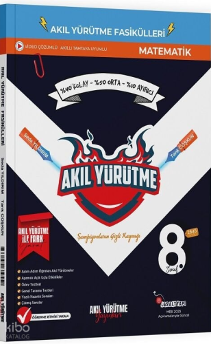 Akıl Yürütme 8. Sınıf Matematik 6'lı Akıl Yürütme Fasikül Seti