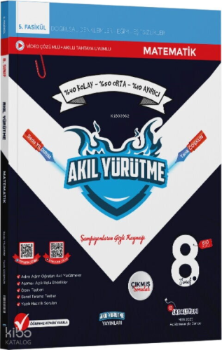 Akıl Yürütme Yayınları 8. Sınıf Doğrusal Denklemler Eğim Eşitsizlikler 5. Fasikül