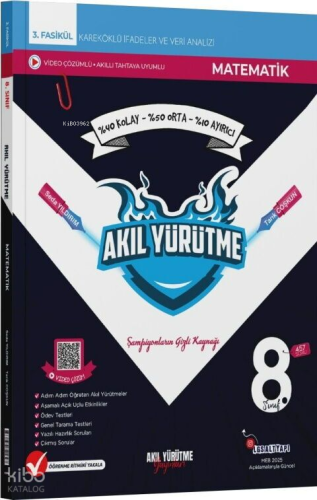 Akıl Yürütme Yayınları 8. Sınıf Kareköklü İfadeler ve Veri Analizi 3. 