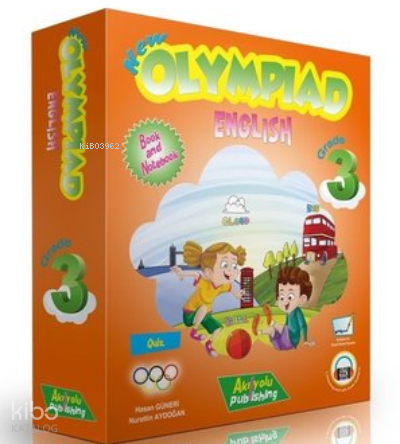 Akılyolu Publishing 3.Sınıf Yeni Olimpiyat İngilizce 3'Lü Eğitim Seti-