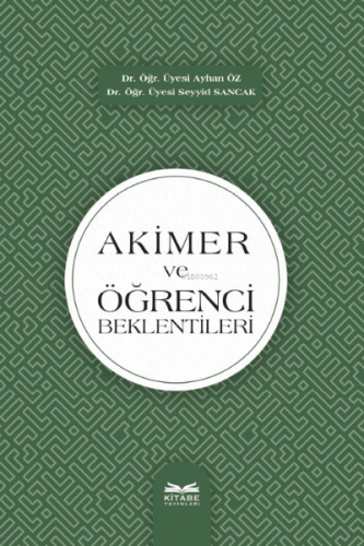 Akimer ve Öğrenci Beklentileri - Kitapiks.com