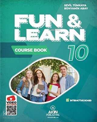 Akın Dil Eğitim Fun and Learn 10 Course Book, Activity Book, Skills Book
