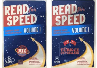 Akın Dil Eğitim Read For Speed 1 - Türkçe Çevirileri
