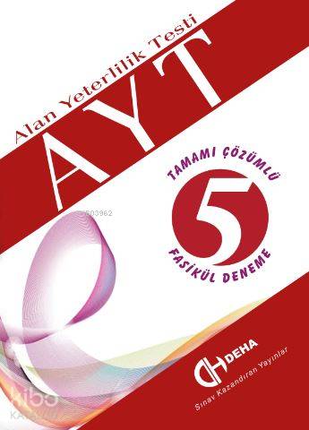 Alan Yeterlilik Testi; Tamamı Çözümlü 5 Fasikül Deneme