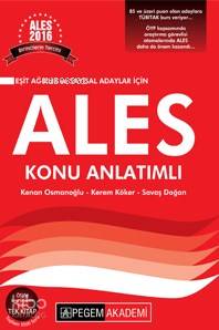 ALES Eşit Ağırlık ve Sayısal Adaylar için Konu Anlatımlı 2016