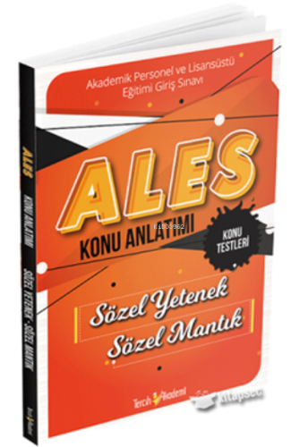 Ales Konu Anlatımı Sözel Yetenek Sözel Mantık - Kitapiks.com