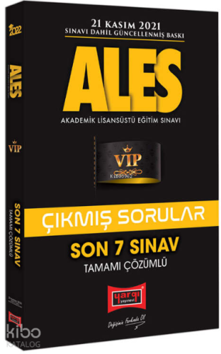 ALES Son 7 Sınav Tamamı Çözümlü Çıkmış Sorular