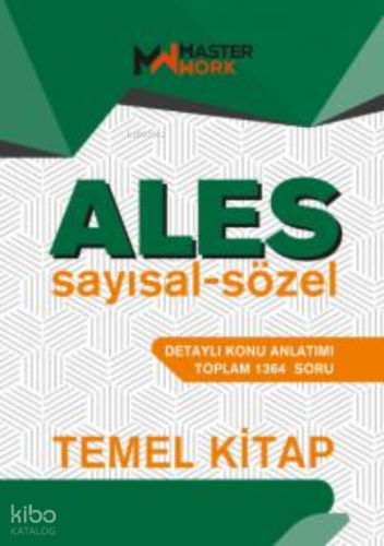 ALES Temel Kitap / Sayısal-Sözel Detaylı Konu Anlatımı